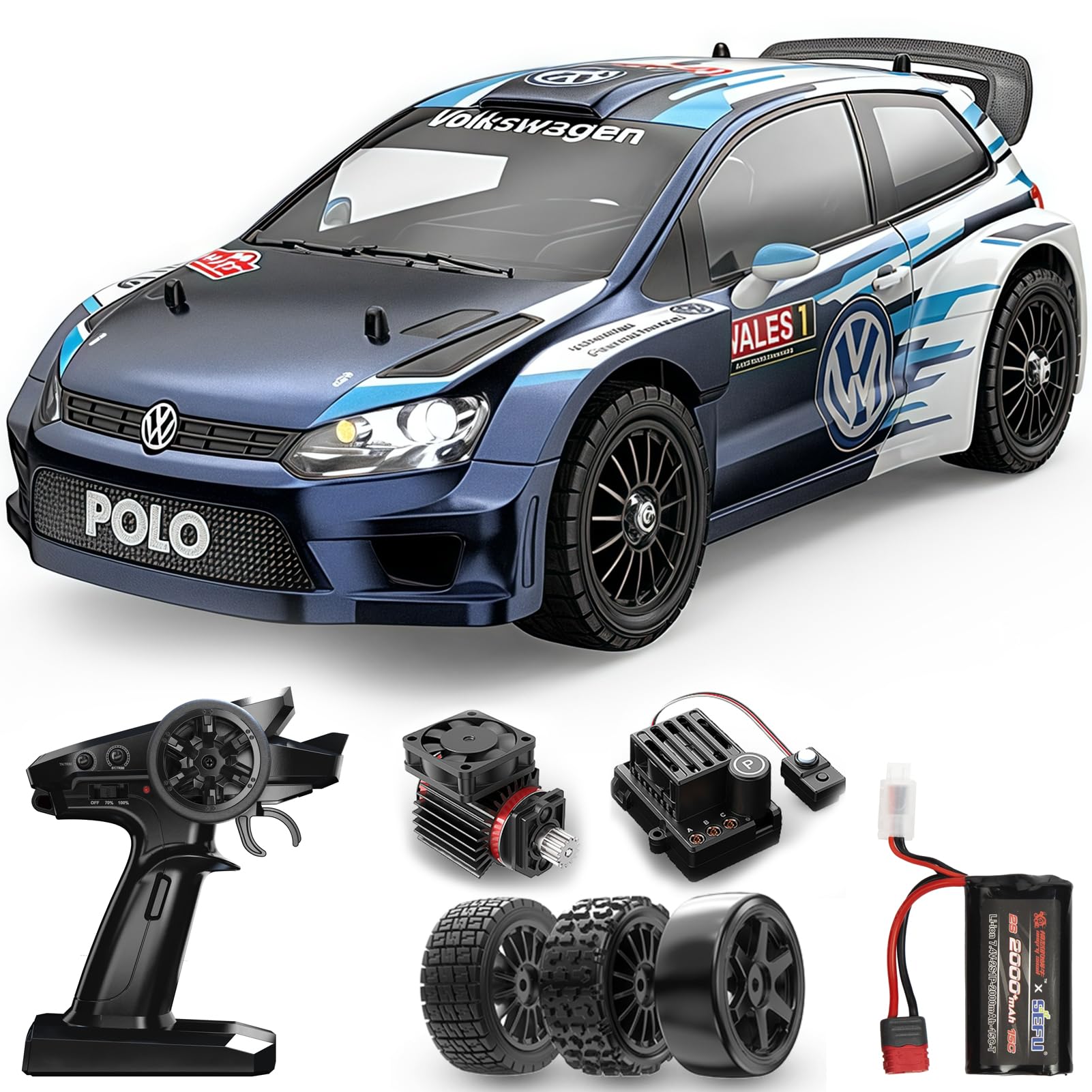 Amazon.com: TesPower Mjx Brushless Rc Cars 14304, 4wd Rc Car All